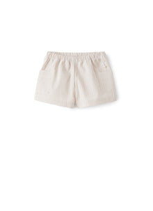Shorts in Cotton Fleece | Rose