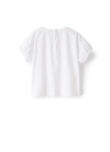 T-Shirt with Short Sleeves | White