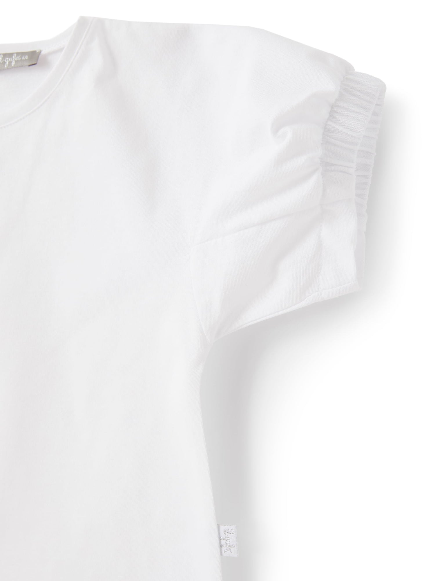 T-Shirt with Short Sleeves | White