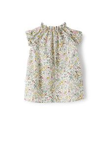 Sleeveless Top in Liberty Fabrics Material | Chick Yellow