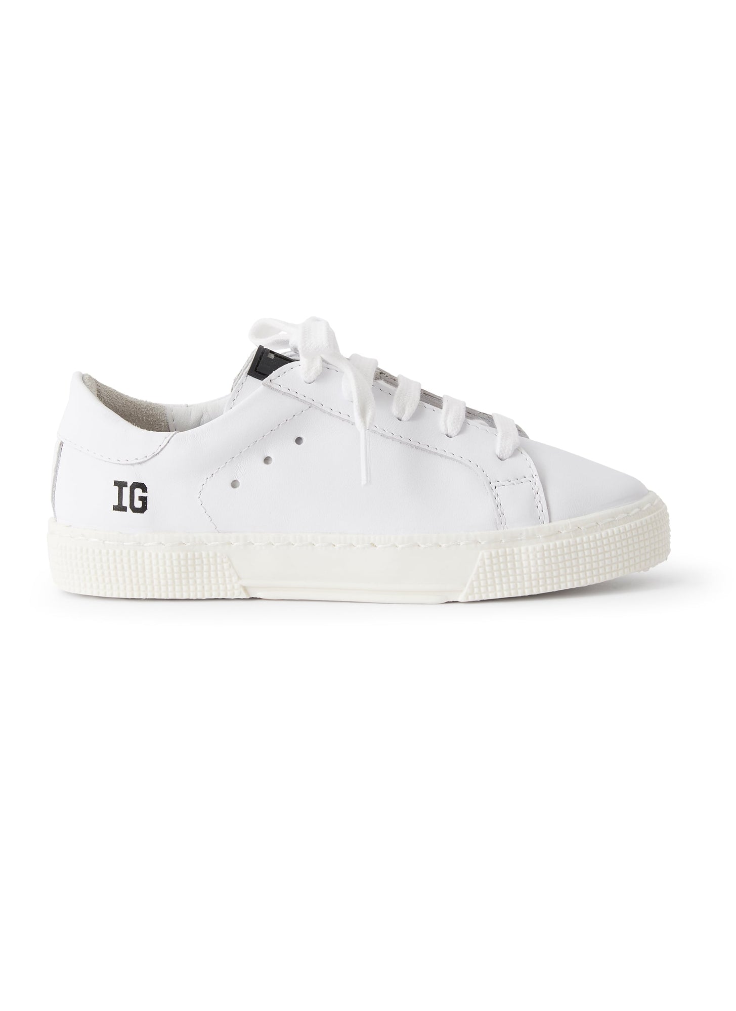 Leather Sneaker | White