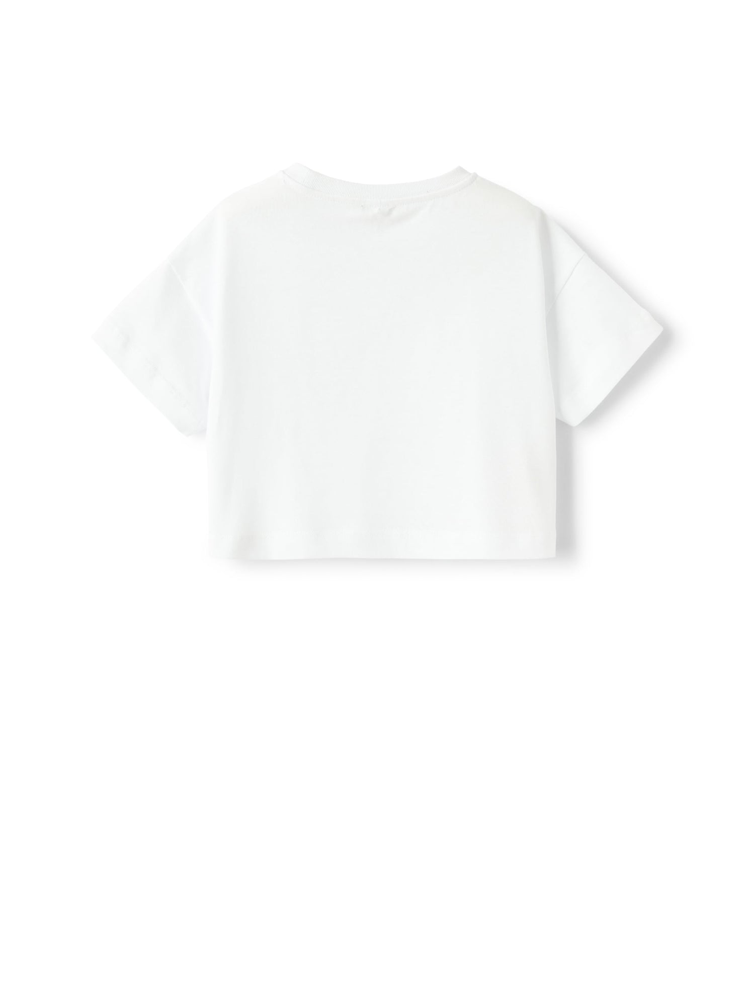T-Shirt with Dragonfly Print | Bianco/Acqua