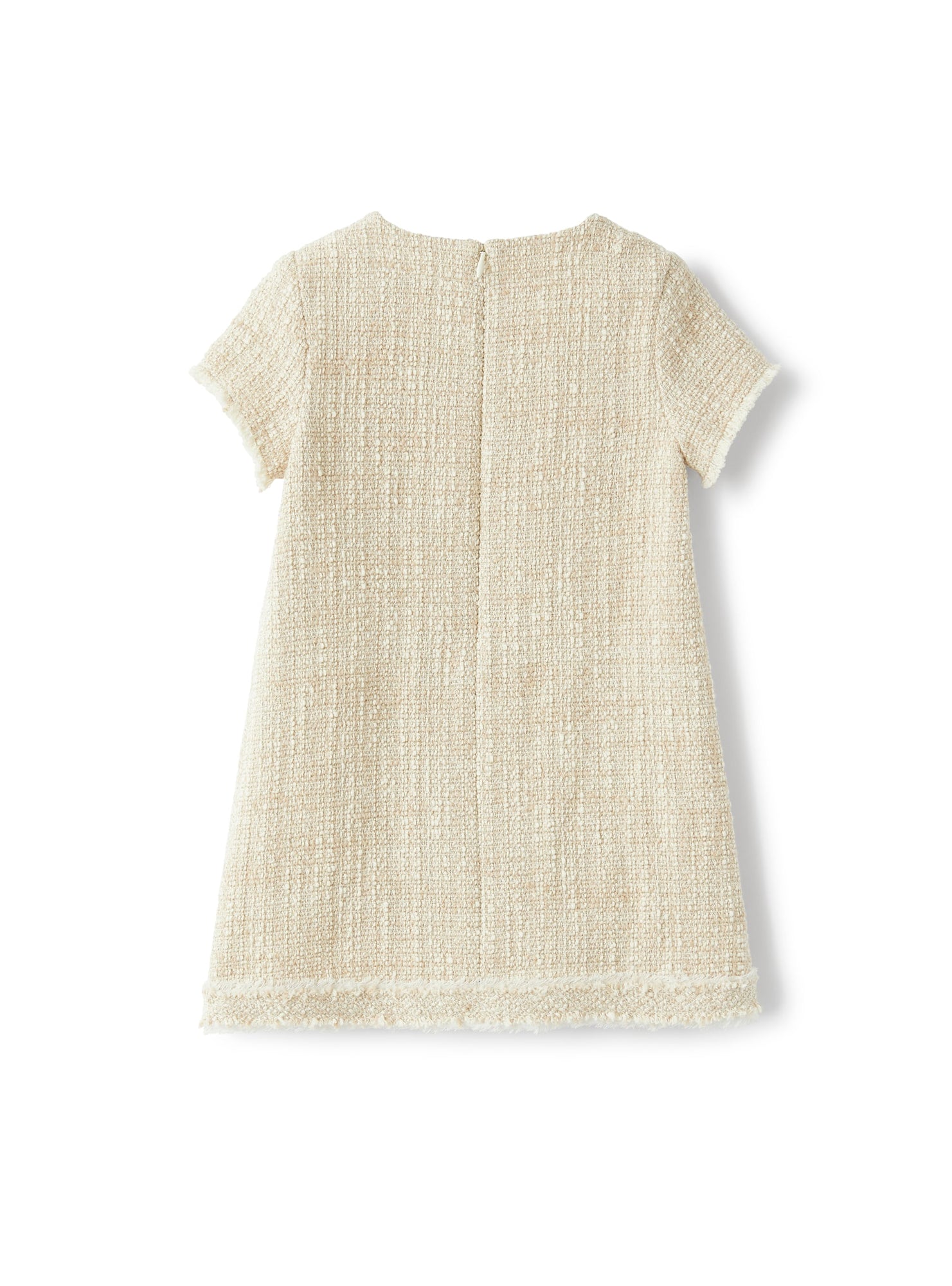 Dress in A Raised-Weft Cotton Blend | Iuta