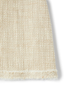 Dress in A Raised-Weft Cotton Blend | Iuta