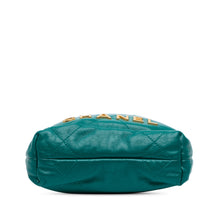 Chanel | Pre-Owned Mini Shiny Calfskin 22 Handbag - I | Green