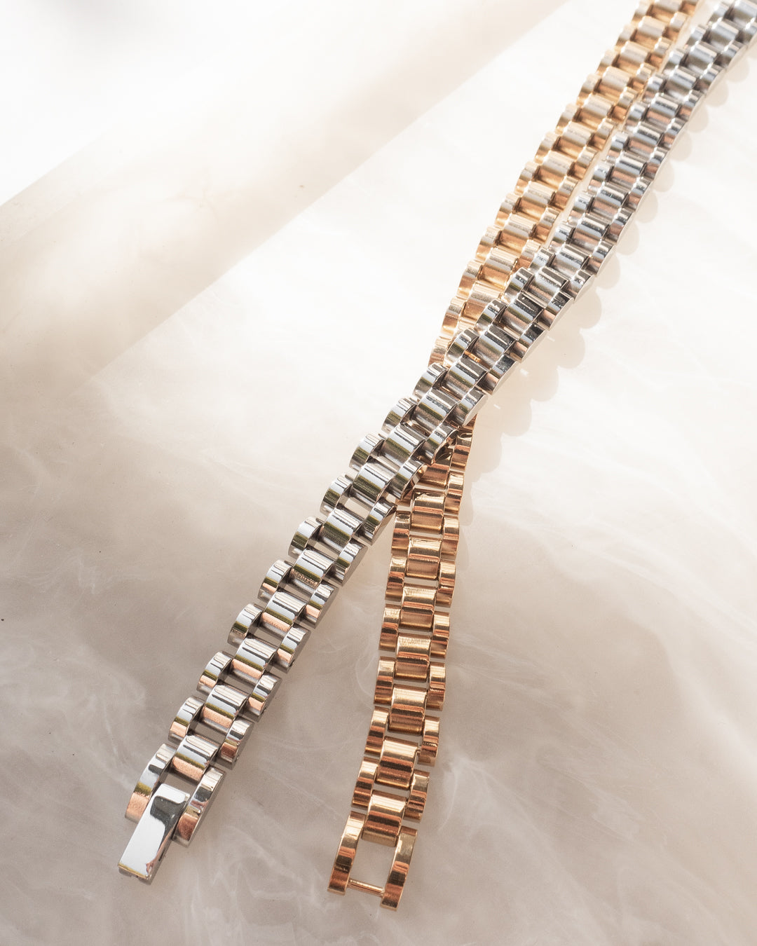 Timepiece Bracelet - Silver | Plated Silver