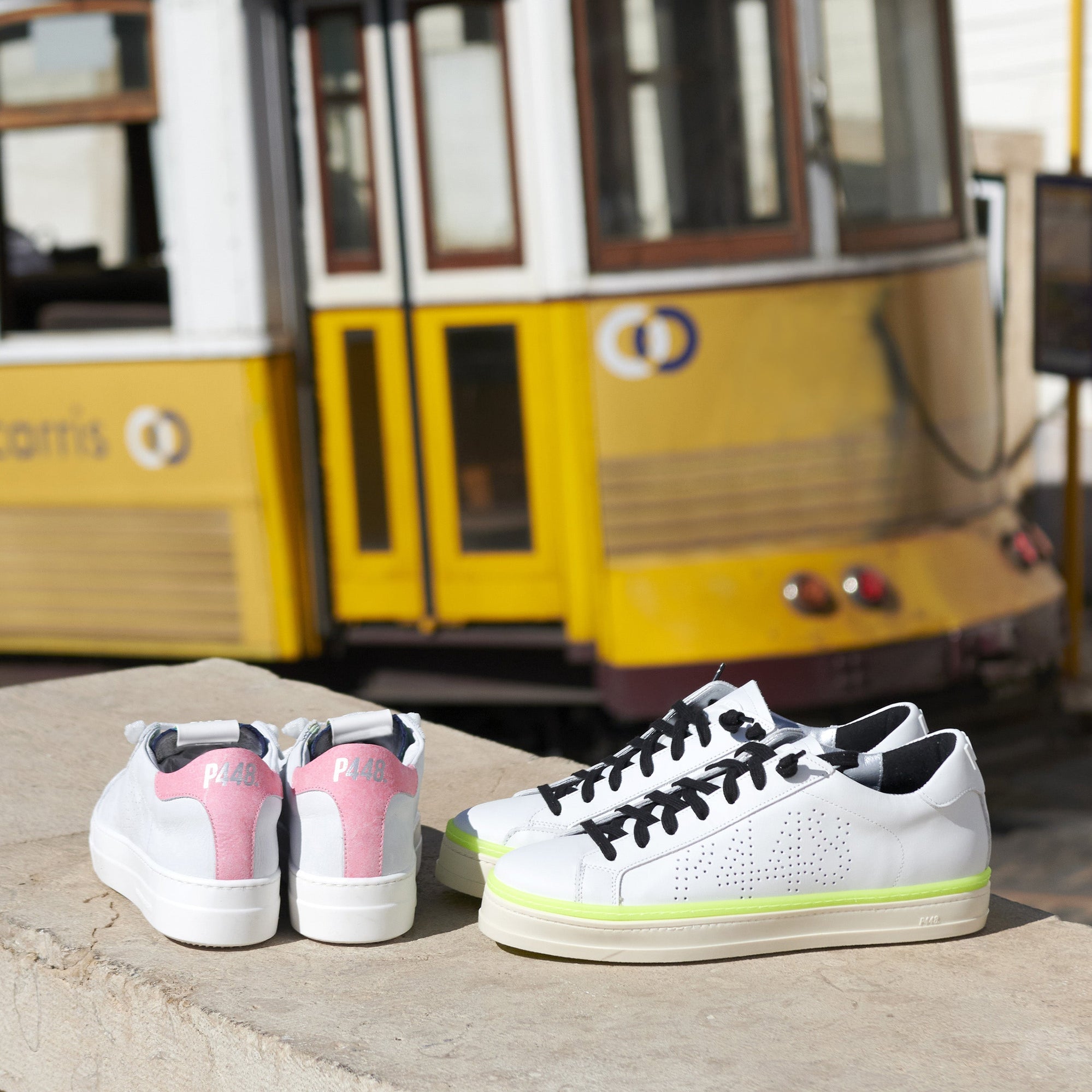 Men | John Line Sneaker | White