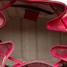 Gucci | Pre-Owned Diamante Leather Bright Bucket Bag | Pink/Hot Pink