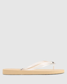 Womens | Pampelonne Thong | Clear/Beige