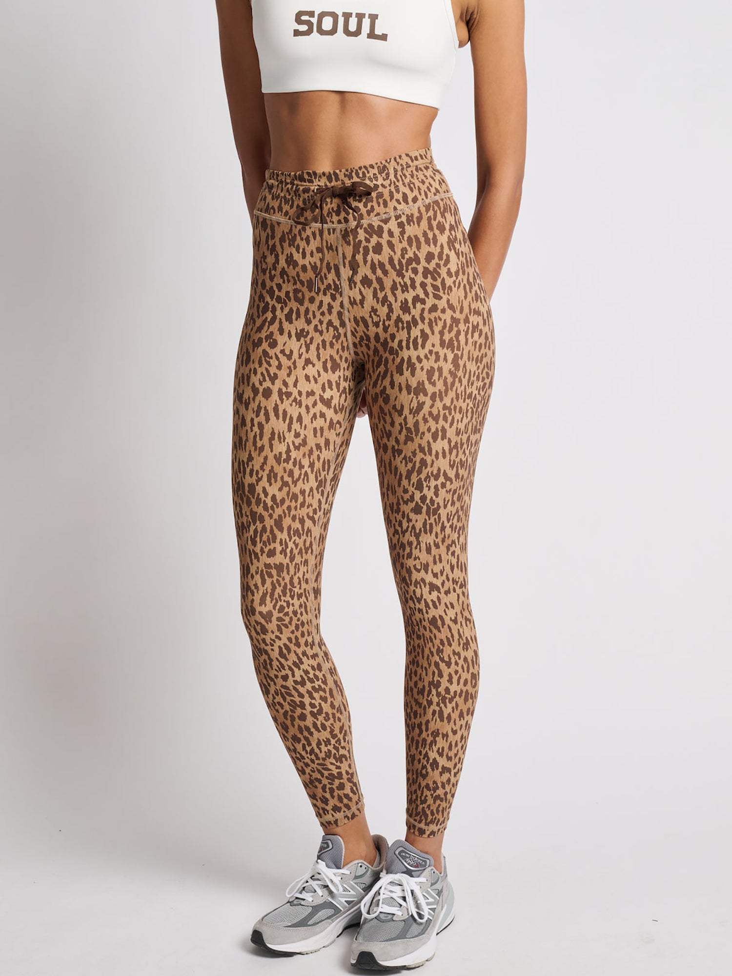 Women | The Upside | Panthera 25" Midi Pant | Leopard