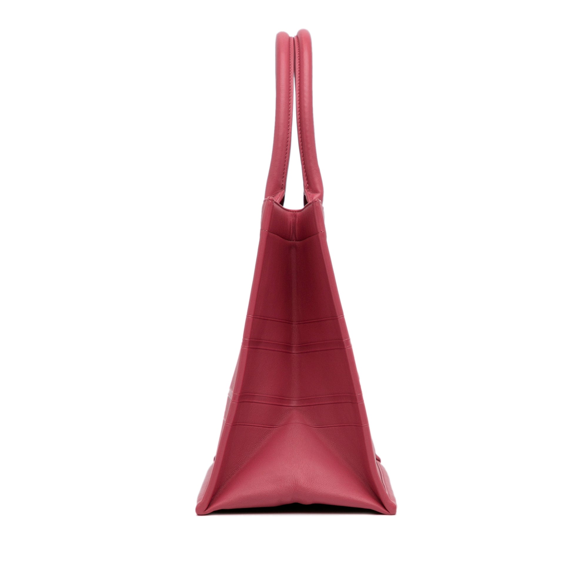 Dior | Pre-Owned Medium Embossed Book Tote - II | Pink