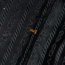 Prada | Pre-Owned Tessuto Buckle Messenger Bag - II | Black