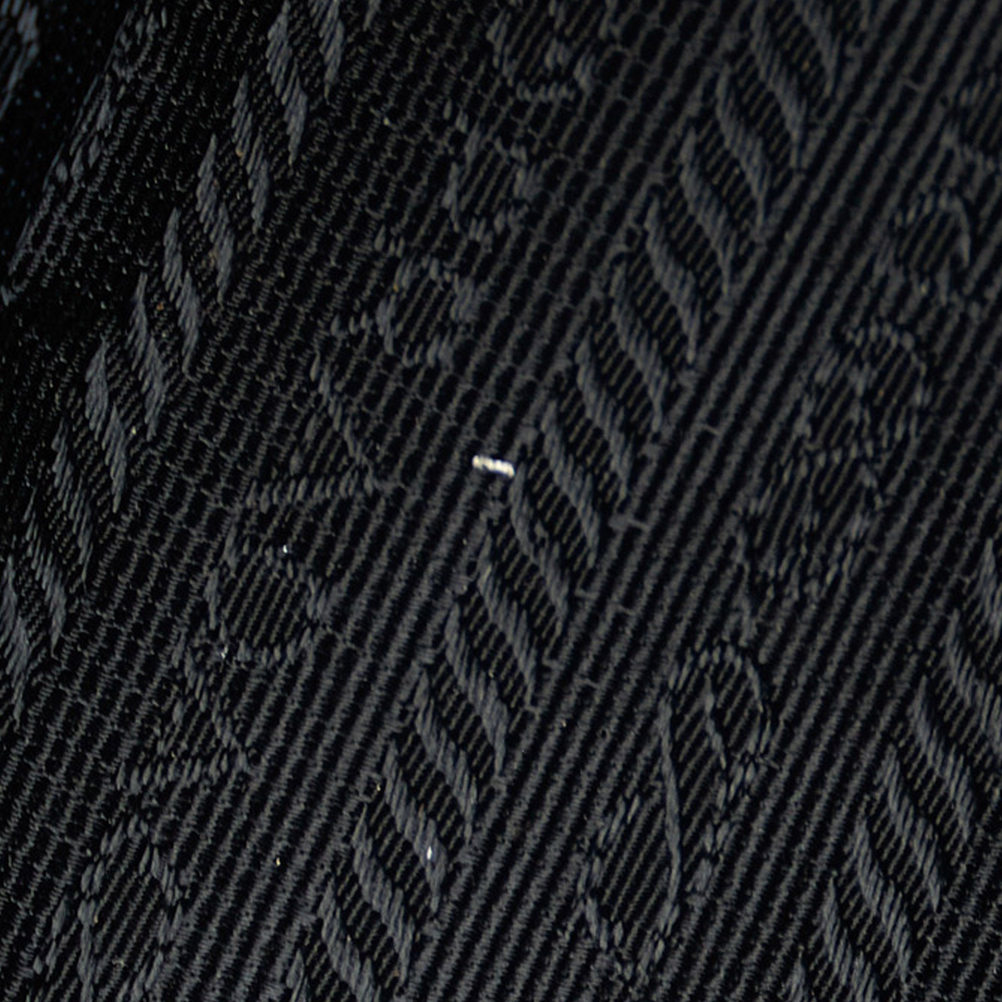 Prada | Pre-Owned Tessuto Buckle Messenger Bag - II | Black