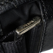 Prada | Pre-Owned Tessuto Buckle Messenger Bag - II | Black