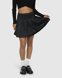 Women | Palm Breeze Tennis Skort | Black