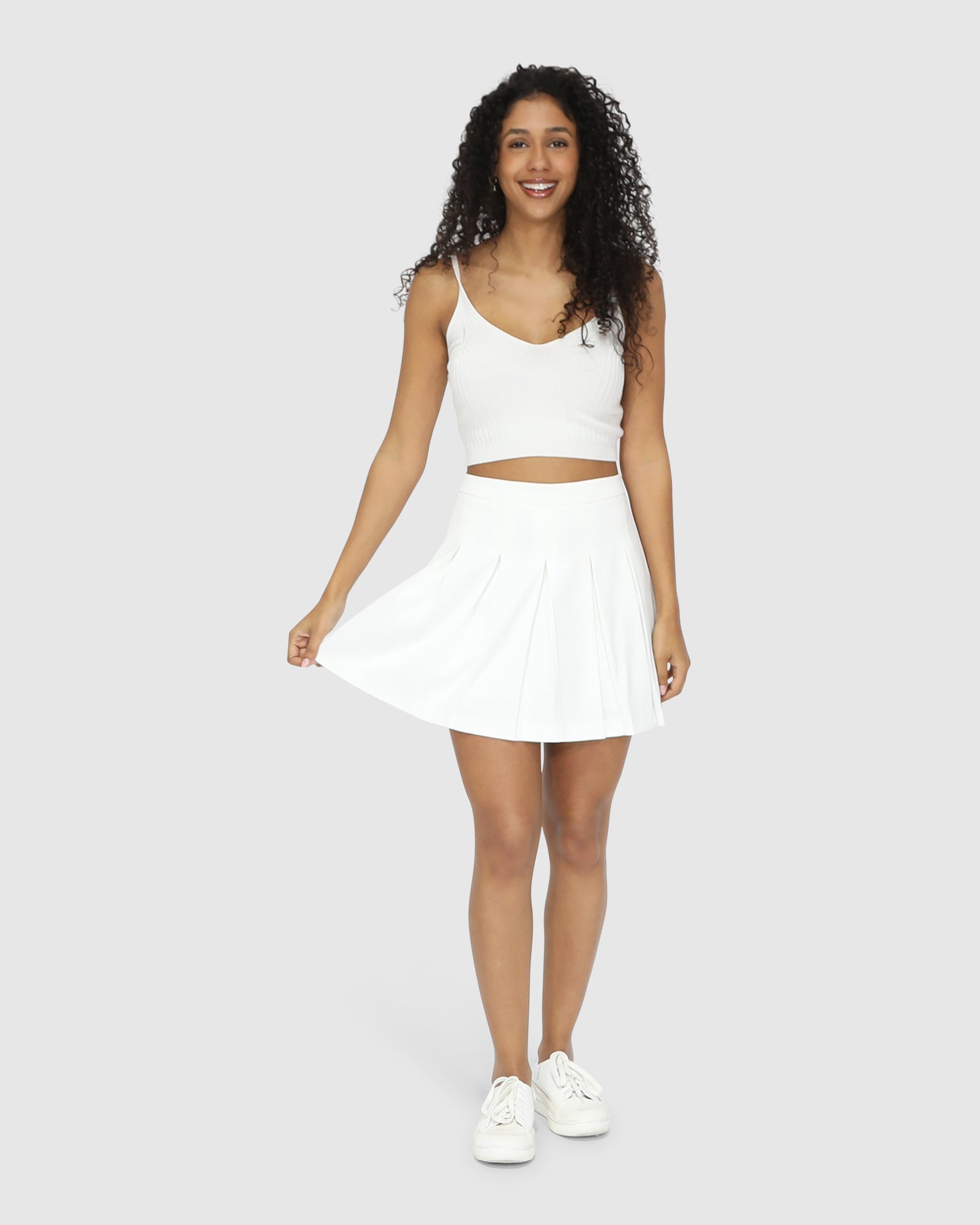 Women | Palm Breeze Tennis Skort | White