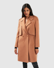 Women | Palm City Wool Blend Coat | Camel