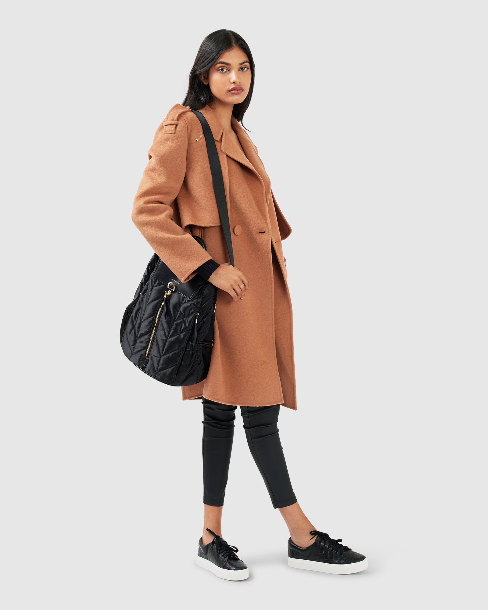 Women | Palm City Wool Blend Coat | Camel