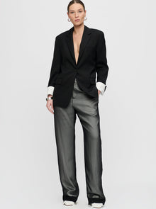 Denis Oversized Blazer | Black