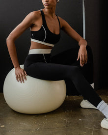 Boxer Legging | Black Off White