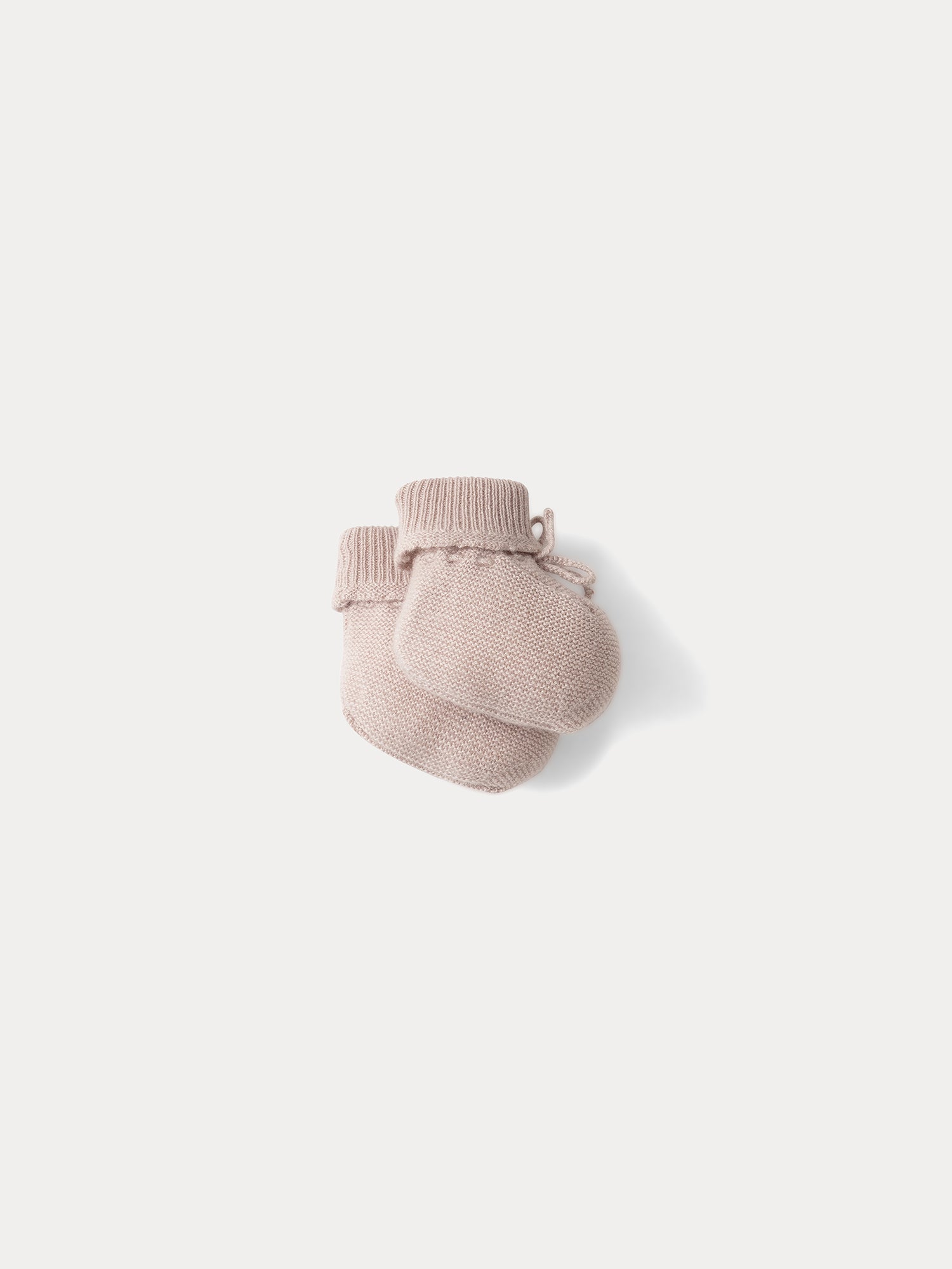 Unisex | Baby Cashmere Booties | Puce