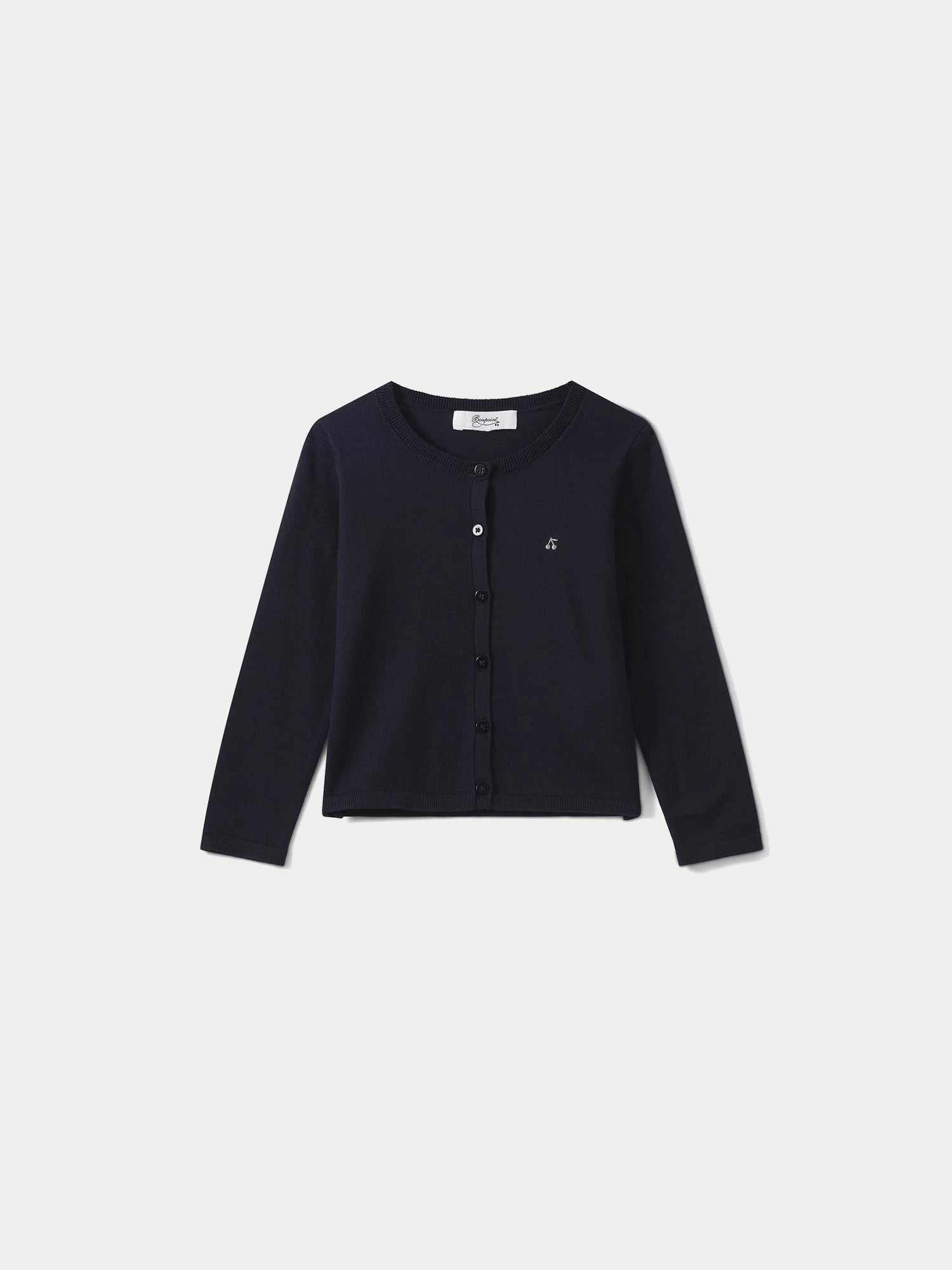 Girl | Cardigan | Navy (V2)