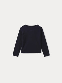 Girl | Cardigan | Navy (V2)