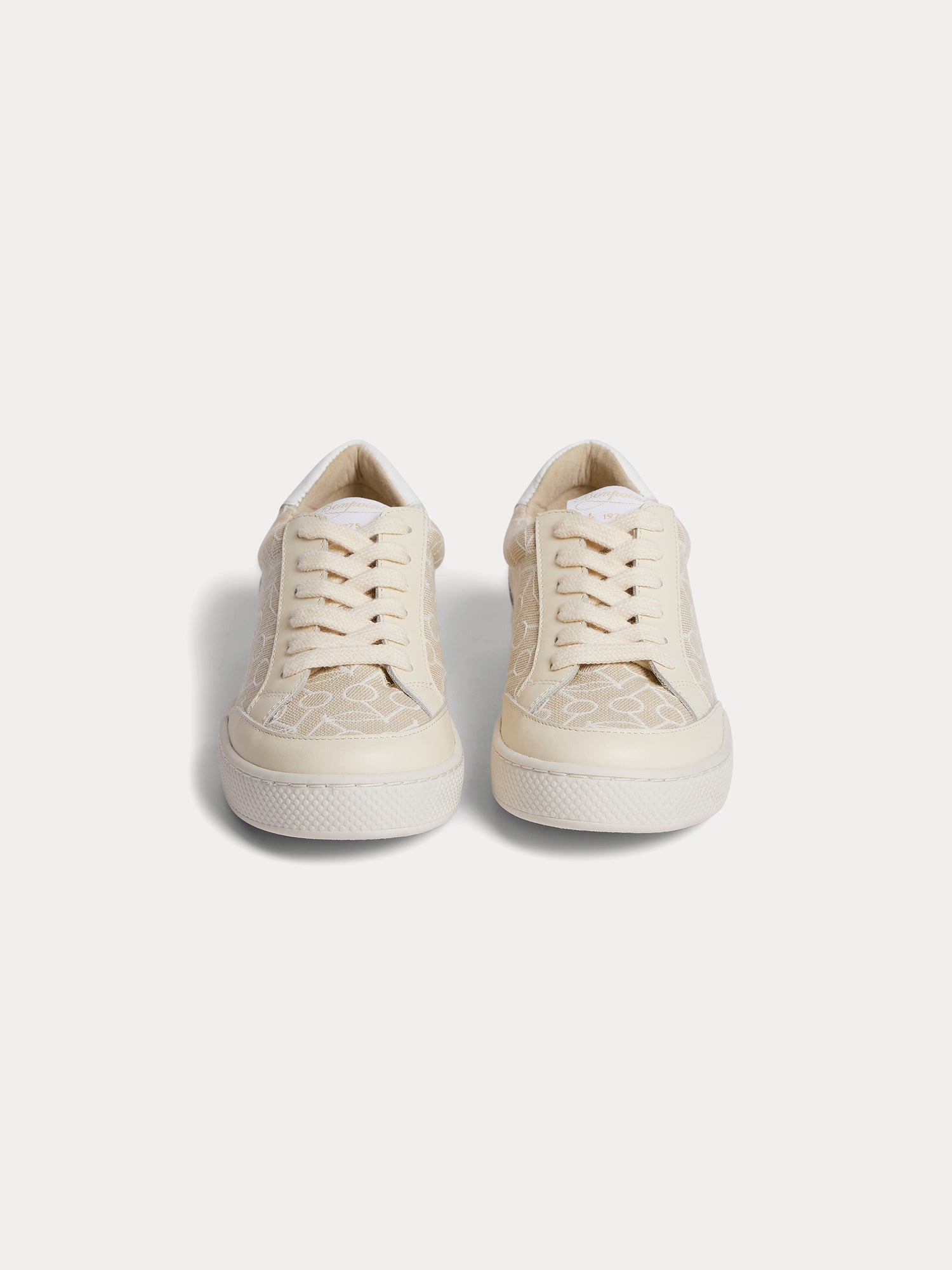 Unisex | Cameron Leather Trainers | Beige