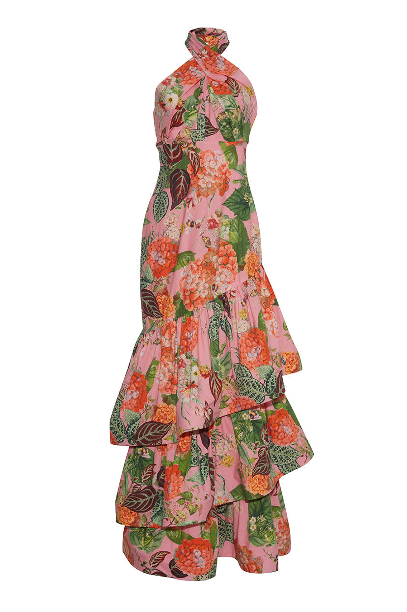 Perla Dress | Avery Floral Pink