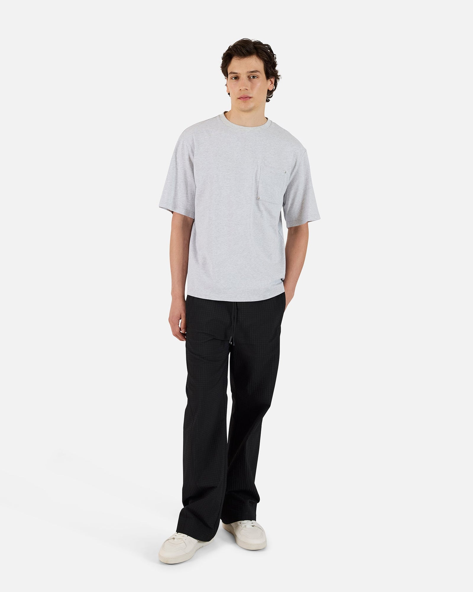 Rivet Pocket Tee | Grey