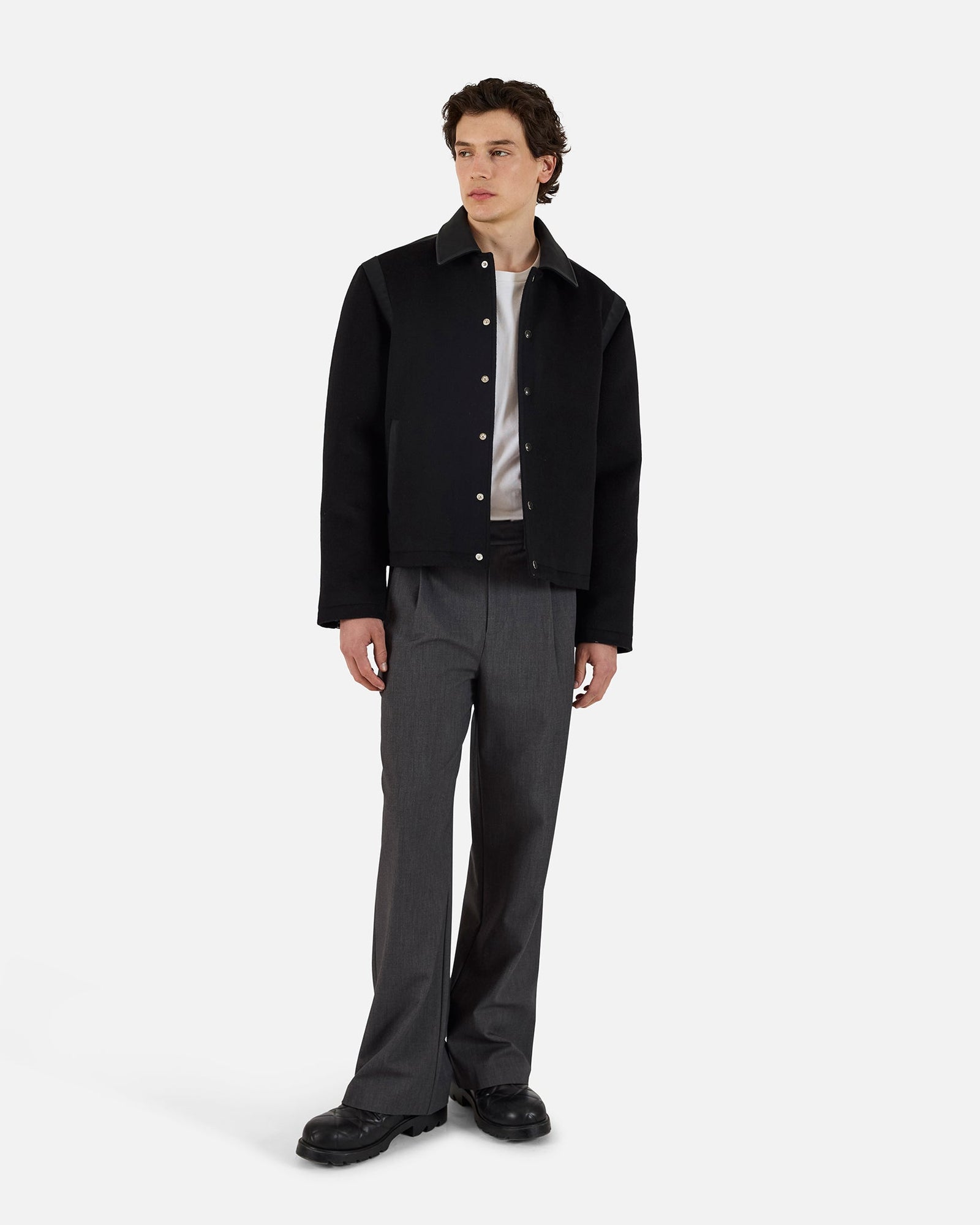 Mercer Varsity Jacket | Black