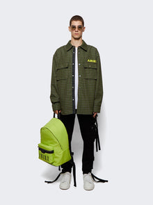 Men | Amiri | Logo Overshirt | Sage Green