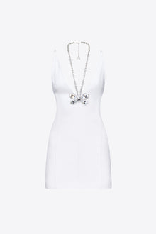 Crystal Butterfly Mini Dress | Off White