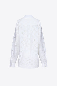 Broderie Anglaise Heart Draped Tunic | Off White