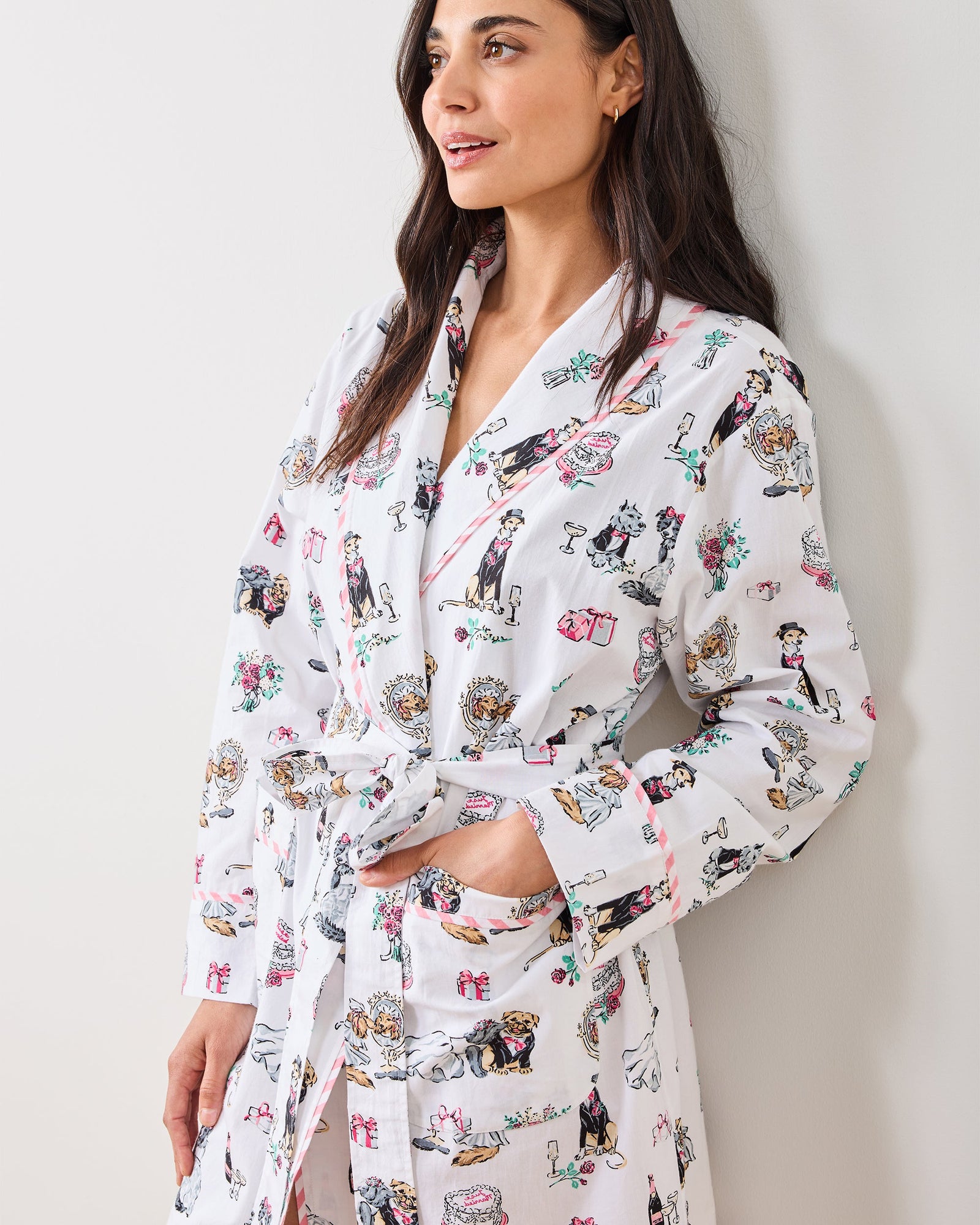 Fur Ever Yours - Luna Robe - Cloud - Printfresh