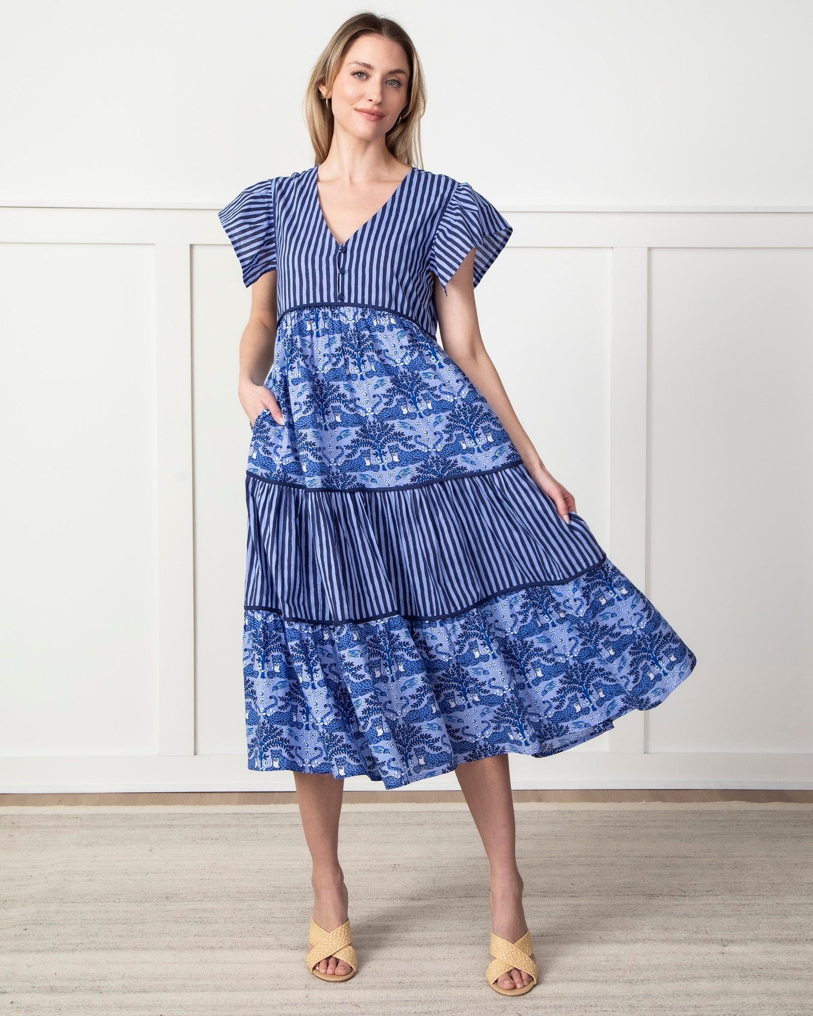 Charming Cheetahs - Main Character Dress | Blue