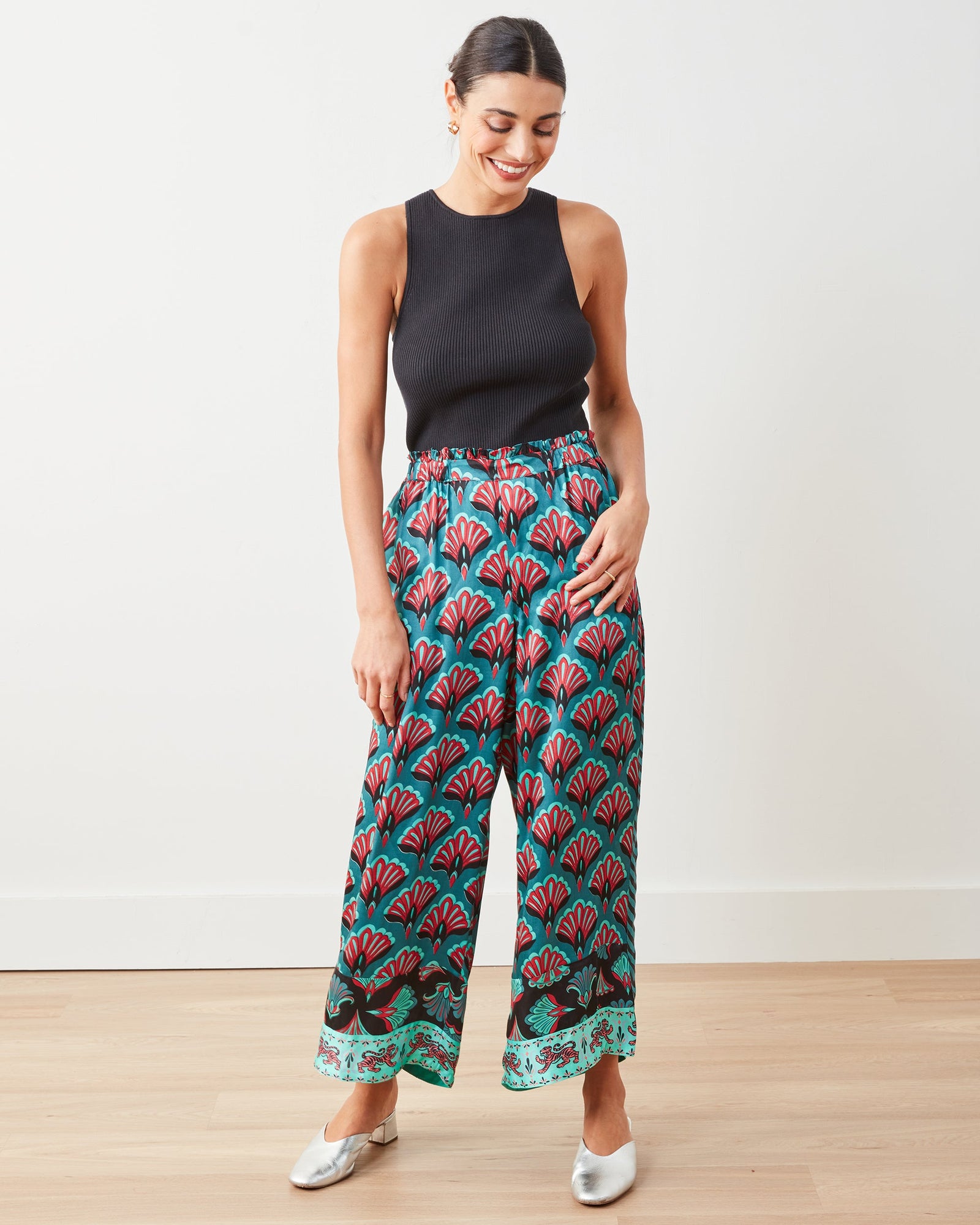 Petite Fancy Pant | Cocktail Hour (Gatsby Green)
