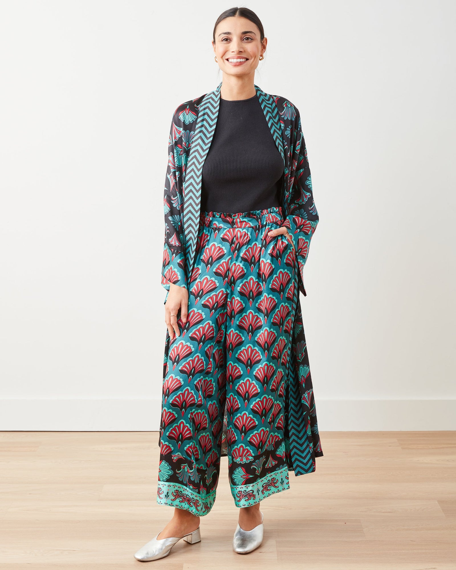Petite Fancy Pant | Cocktail Hour (Gatsby Green)
