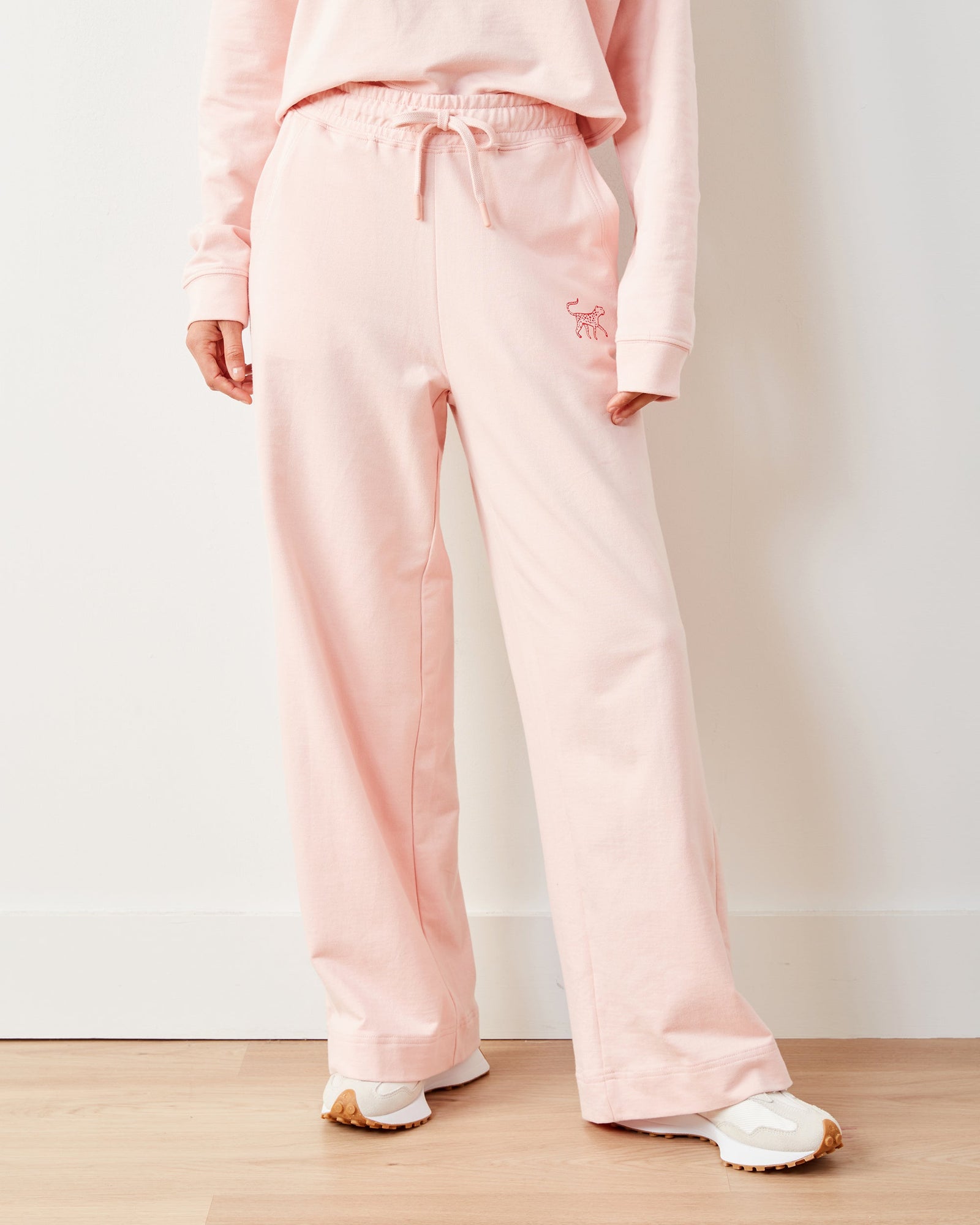Sweatpants | Down Time  - Pale Pink