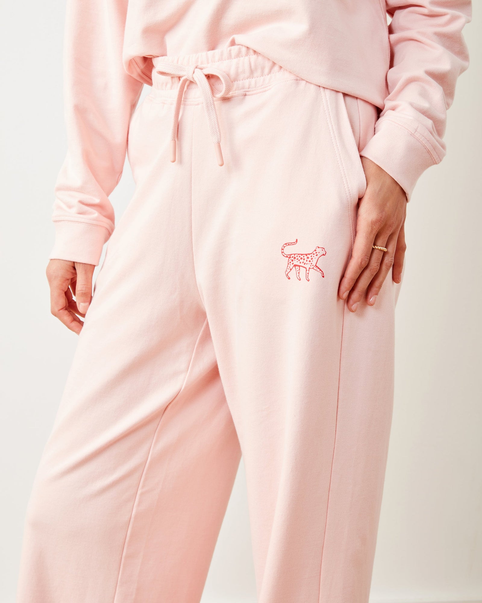 Sweatpants | Down Time - Pale Pink