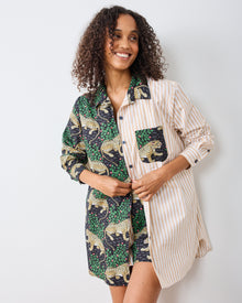 Bagheera - Everyday Button Down - Ink - Printfresh