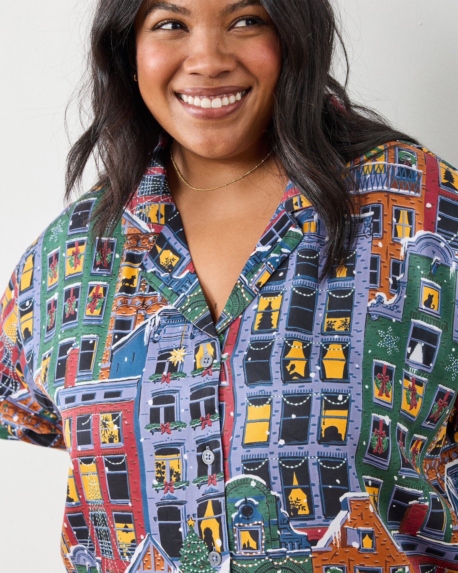 Manhattan Christmas - Eco Satin Wildest Dreams Set | Cozy Brownstone