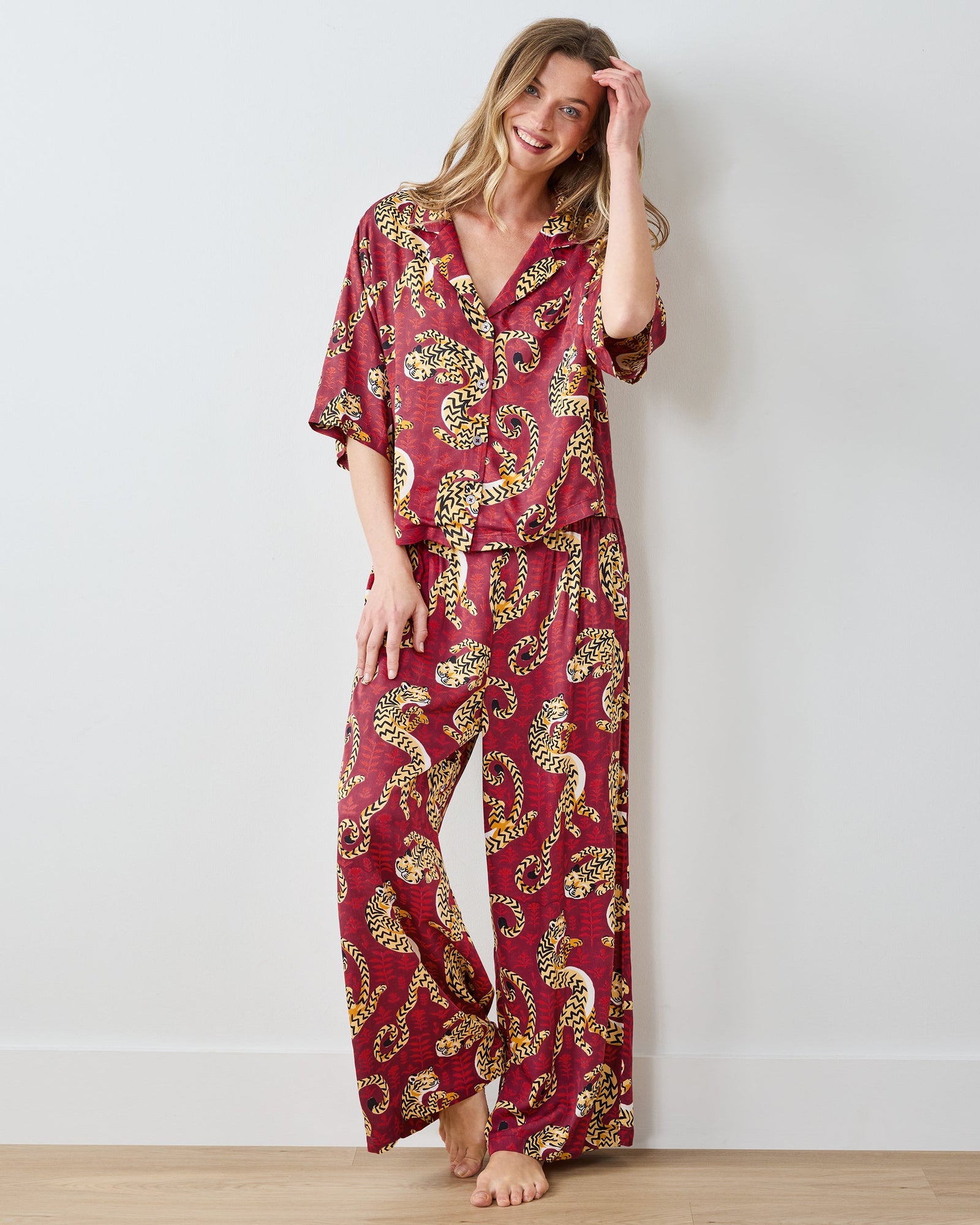 Twisted Tiger - Eco Satin Wildest Dreams Set | Merlot
