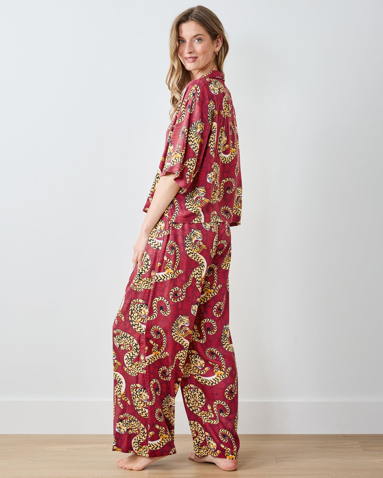 Twisted Tiger - Eco Satin Wildest Dreams Set | Merlot