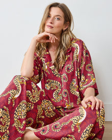 Twisted Tiger - Eco Satin Wildest Dreams Set - Merlot - Printfresh