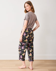 Monster Mash - Cropped PJ Pants - Haunted House - Printfresh