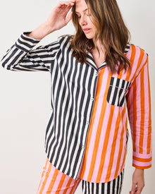 Showtime Stripes - Long PJ Set - Skeleton Candy - Printfresh