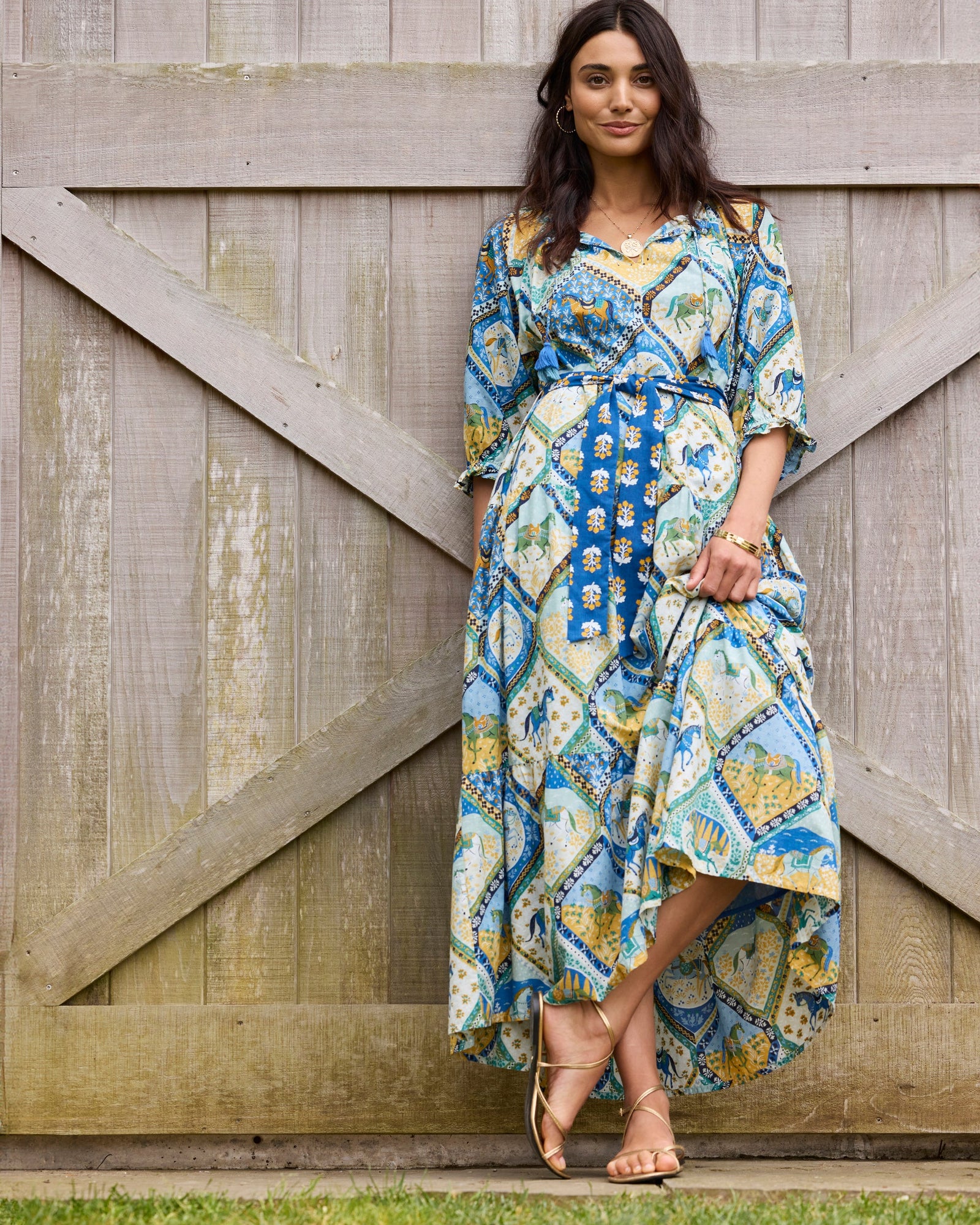 The Devon Dress | High Horse - Sage
