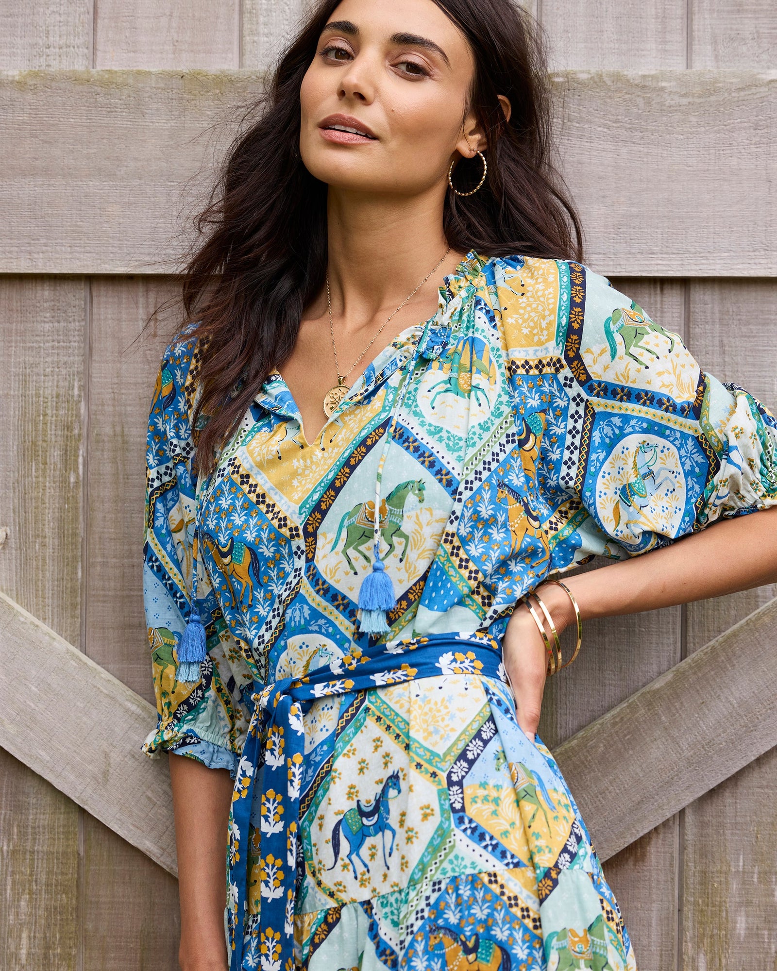 The Devon Dress | High Horse - Sage