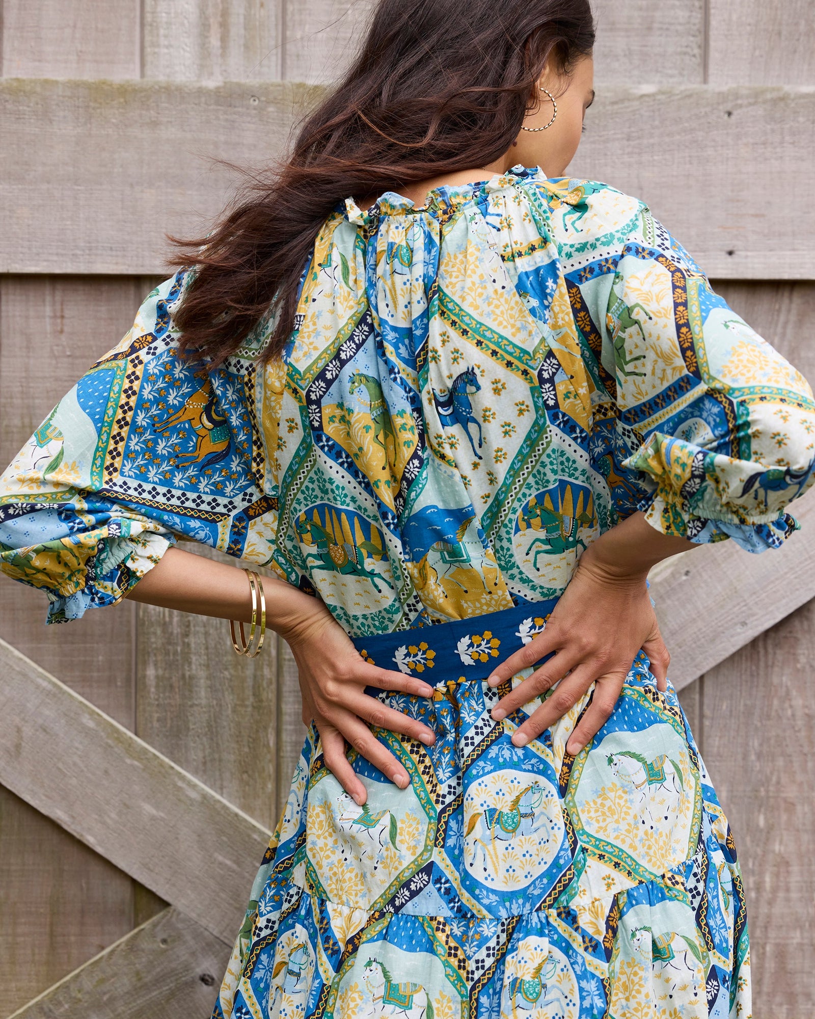 The Devon Dress | High Horse (Green)